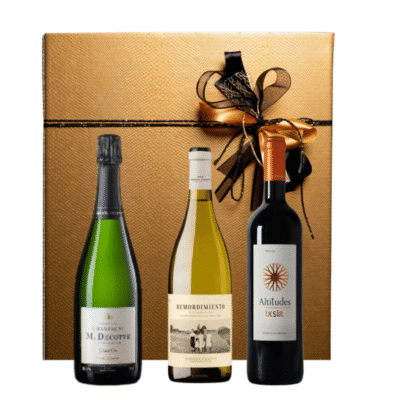 Gastrobox – Champagne, Chardonnay & Ixsir Rouge (3 flessen)