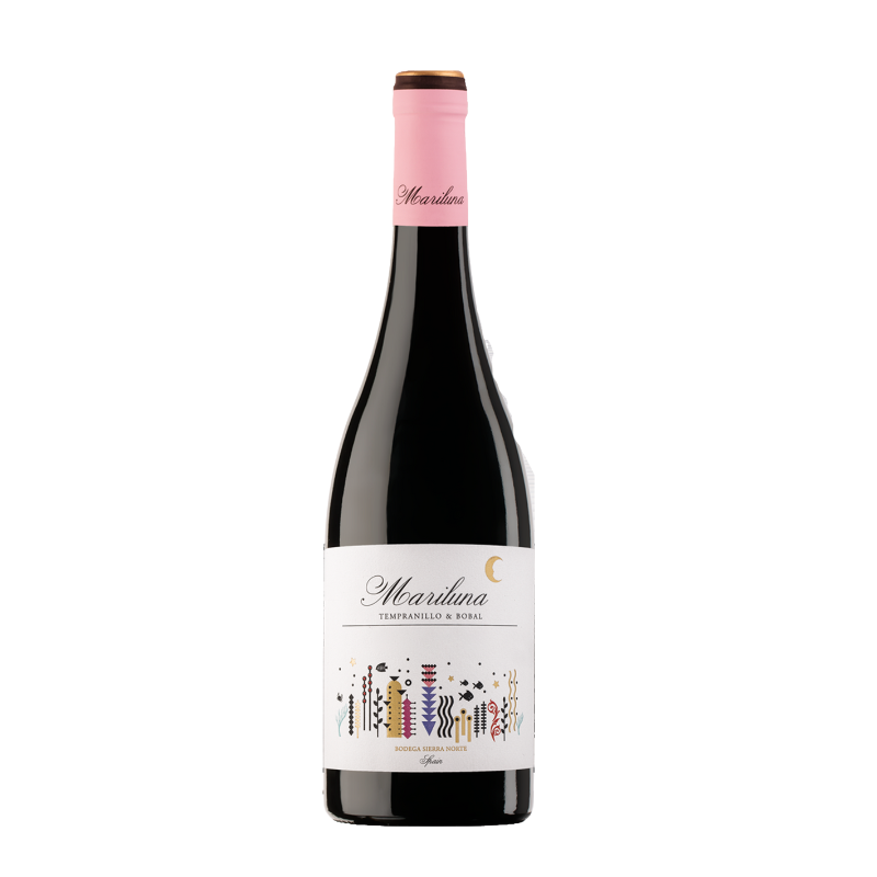 Mariluna Tinto Tempranillo-Bobal  D.O.Requena Valencia