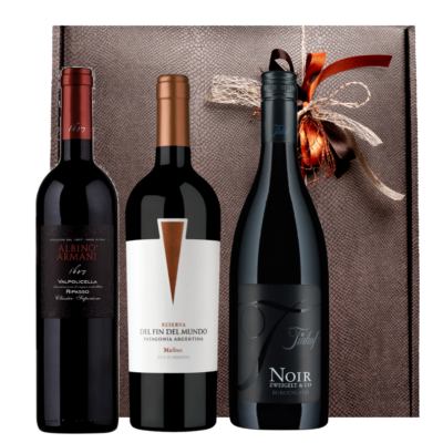 Discovery Deluxe Box – 3 unieke wereldwijnen